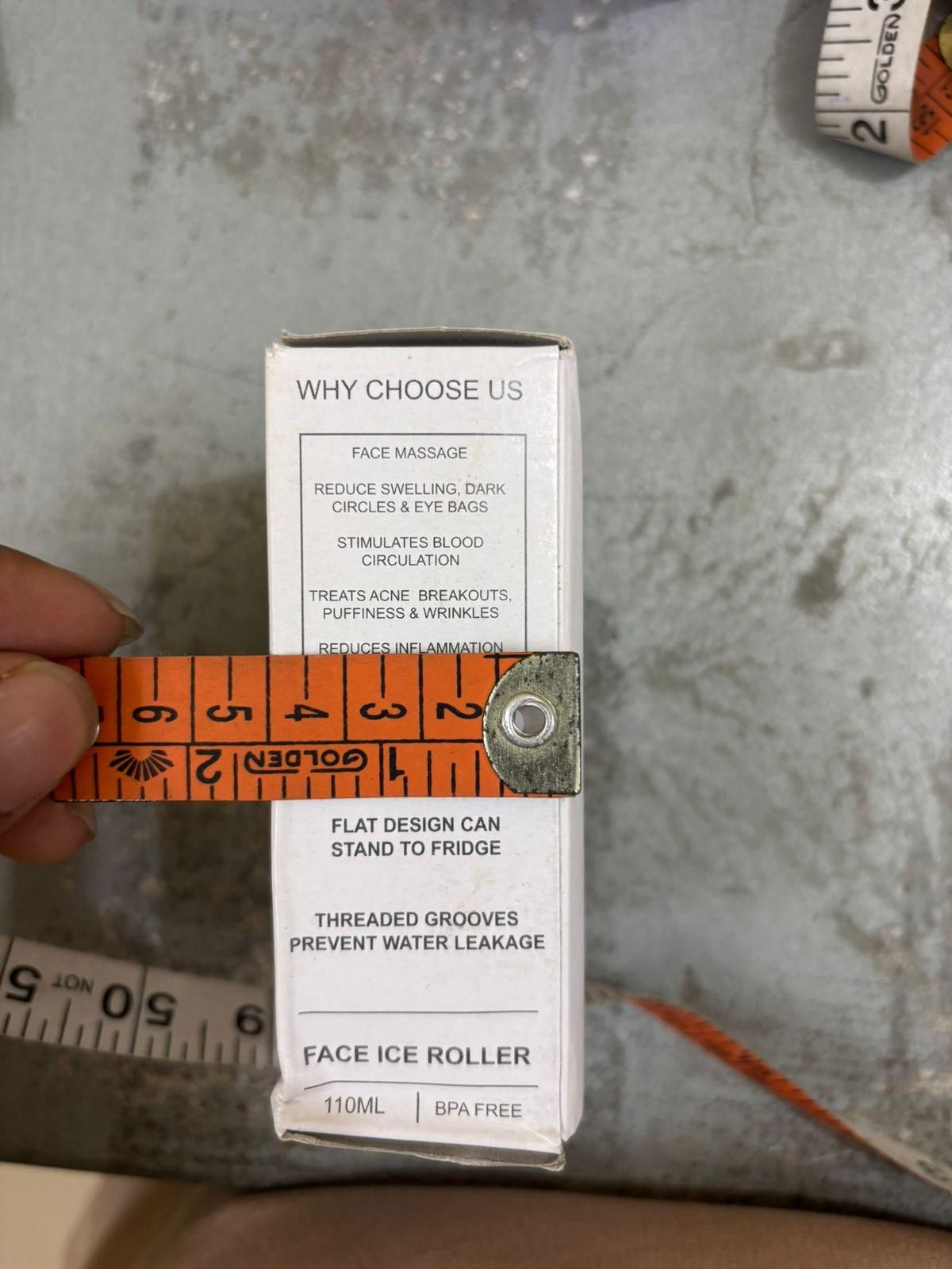 Paw Shaped Ice Roller for Face with Scrubber - Glowing Skin & Puffy Eyes